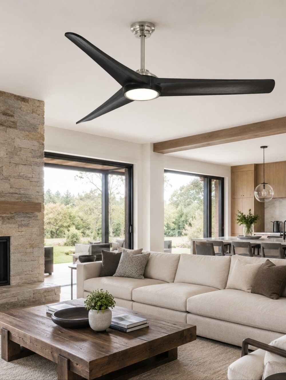 Minka-Aire Timber 68" Smart LED Ceiling Fan